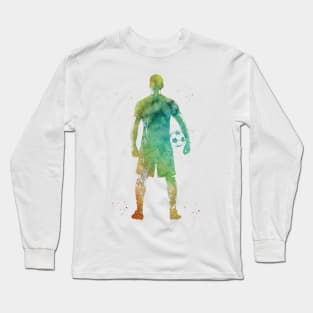 Soccer Player Long Sleeve T-Shirt